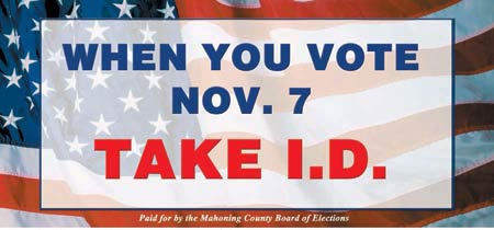 Mahoning Country Board of Elections Billboard.